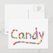 CANDY - carte postale (Devant / Derrière)
