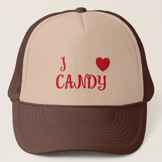 "Candy" / Casquette de camionneur (Devant)
