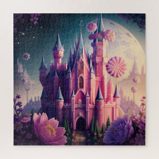 Candy Castle Eén Legpuzzel (Verticaal)