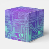 candy circuits - berry blue : bedankdoosjes (Achterkant)