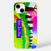 Candy Color Trees - coque iphone (Verso)