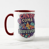Candy Coma Survivor | Halloween Mok (Links)