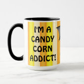 Candy Corn Addick tasse de café (Gauche)