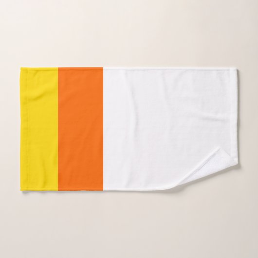 Candy Corn Bathroom Towel Set Bad Handdoek (Handdoek)