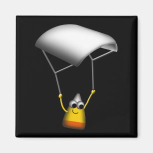 Candy Corn Chaos - Funny 2 of 4 - Magnet Magneet