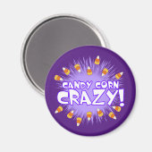 Candy Corn CRAZY! Magneet (Voorkant / Achterkant)