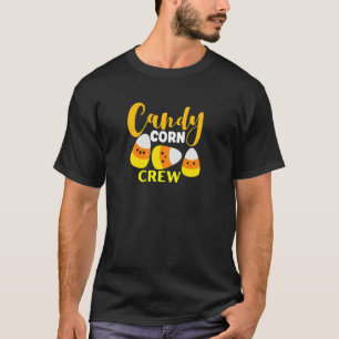 Candy Corn Crew Halloween Kostuum Vrouwen Mannen V T-shirt