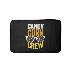 Candy Corn Crew Halloween TShirt Party Zonnebril Badmat