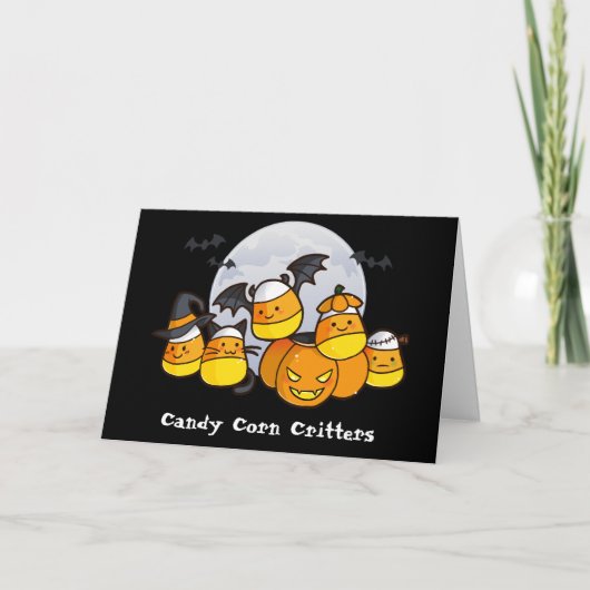Candy Corn Critters Kaart (Voorkant)