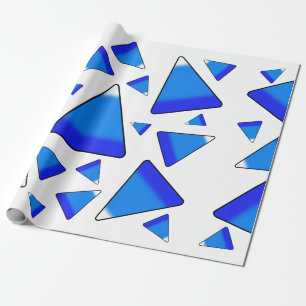 Candy Corn Dark Blues Cadeaupapier