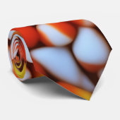 Candy Corn Design Stropdas (Opgerold)