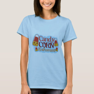 Candy Corn Enthusiast (schoon ontwerp) T-shirt