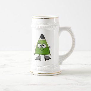 Candy Corn Frankenstein Halloween Bierpul