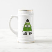 Candy Corn Frankenstein Halloween Bierpul (Links)