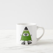 Candy Corn Frankenstein Halloween Espresso Kop (Rechts)
