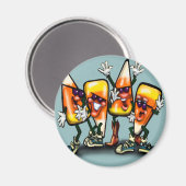 Candy Corn Gang Magneet (Voorkant / Achterkant)