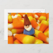 Candy Corn Gnome Briefkaart (Voorkant / Achterkant)