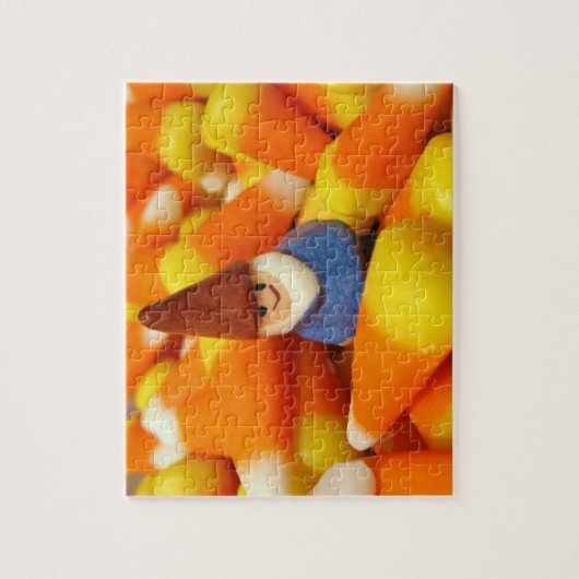 Candy Corn Gnome Puzzle (Vertical)
