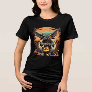 Candy Corn Gremlin Tri-Blend Shirt