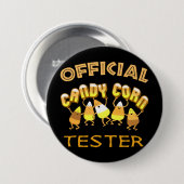 Candy Corn Halloween Button (Voorkant /achterkant)