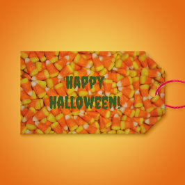 Candy Corn Halloween Cadeaulabel