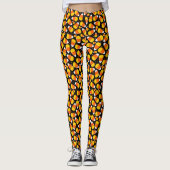 Candy Corn Halloween Leggings (Voorkant)
