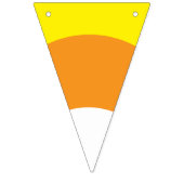 Candy Corn Halloween Party bunting banner (Eerste vlag)