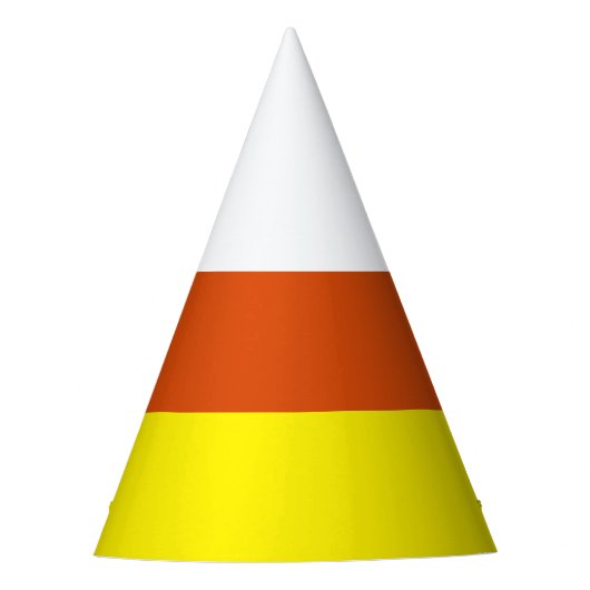 Candy Corn Halloween Thanksgiving Fun Novelty Feesthoedjes (Voorkant)
