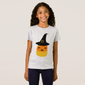Candy Corn Halloween Witch T-shirt (Voorkant volledig)