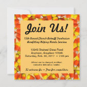 Candy Corn Invitation Kaart (Voorkant)