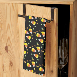 Candy Corn Kitchen Towel Theedoek