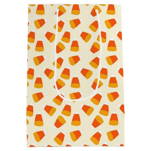 Candy Corn Medium Cadeauzakje (Achterkant)