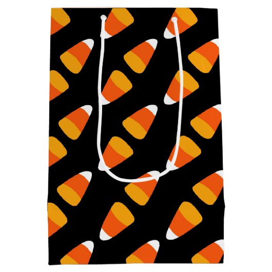 Candy Corn Medium Cadeauzakje (Achterkant)