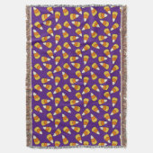 Candy Corn Pattern Deken (Voorkant Verticaal)
