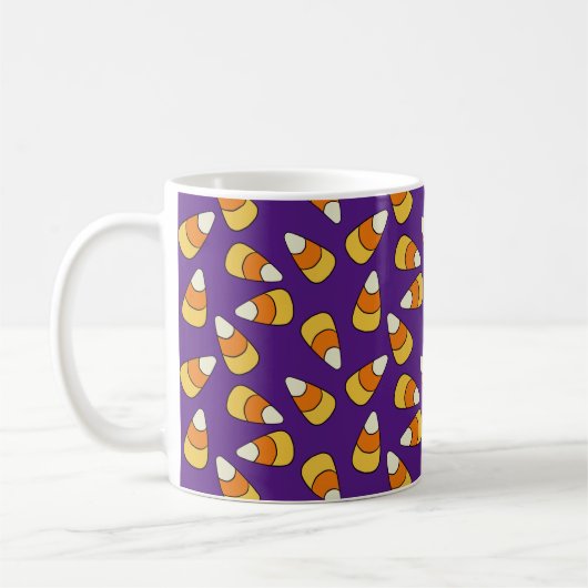 Candy Corn Pattern Koffiemok (Links)