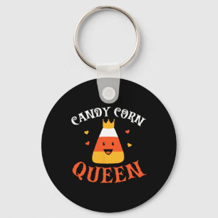 Candy Corn Queen Halloween Party Schattige Kostuum Sleutelhanger