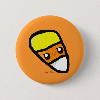 Candy Corn Ronde Button 5,7 Cm