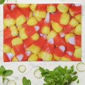 Candy Corn Serviettes de cuisine (Plié)