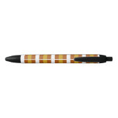 Candy Corn Stripes Zwarte Inkt Pen (Achterkant)