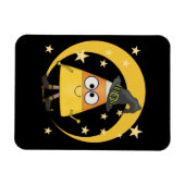 Candy Corn Witch Halloween Magneet (Horizontaal)