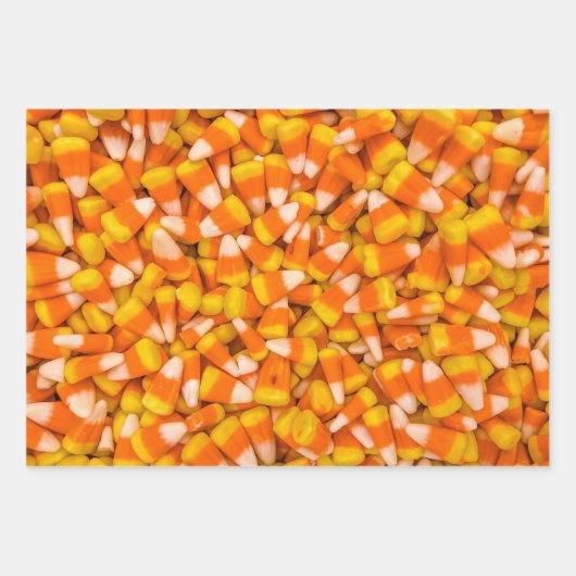 Candy Corn Wrapping Paper (Voorkant)