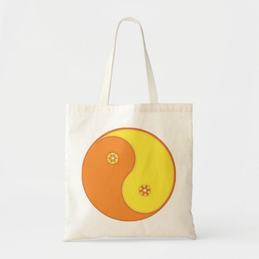 Candy Corn Yin Yang Tote Bag (Voorkant)