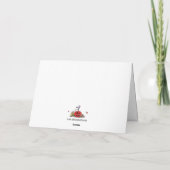 Candy Corn Zoetste Halloween Feestdagen Kaart (Achterkant)