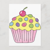 Candy Cupcakes Briefkaart (Voorkant)