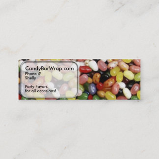 Candy design slanke visitekaartjes