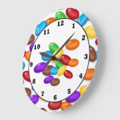 Candy Drops douce gâterie horloge murale (Angle)