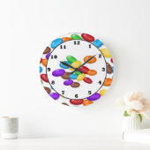 Candy Drops douce gâterie horloge murale (Maison)