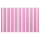 Candy Floss Pink White Patterned Tissu (Fat Quarter)