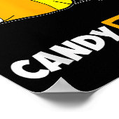 Candy Funny Halloween Men Gift Poster (Hoek)