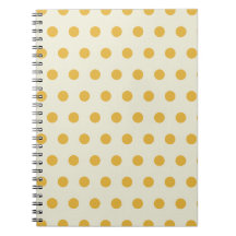 Candy Geel Stippen Patroon Notitieboek